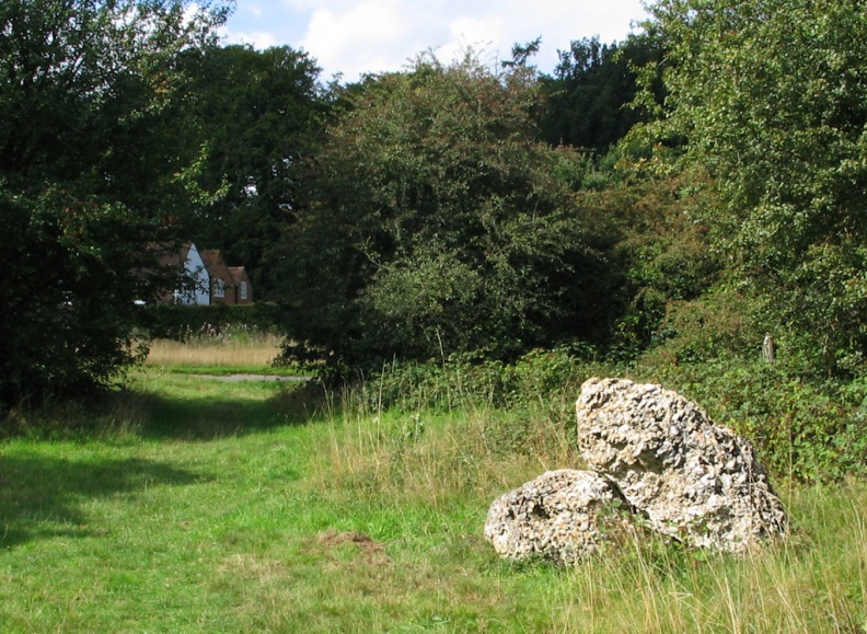 Peaceful countryside setting in Buckland Common with natural walking areas